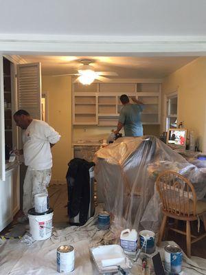 Interior Kitchen Painting