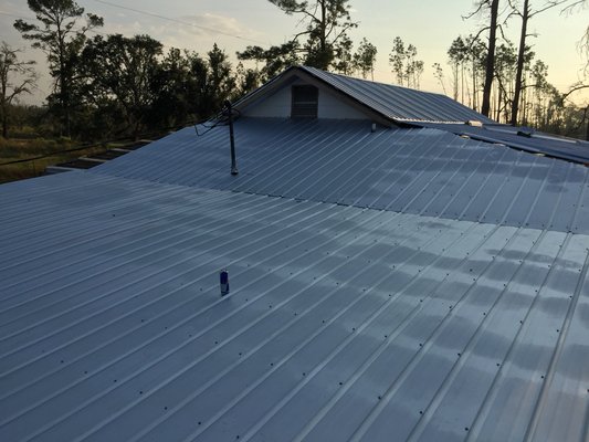 Metal Roof in Florida we did