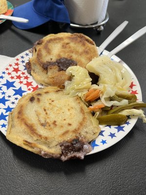 Pupusas al estilo mexicano