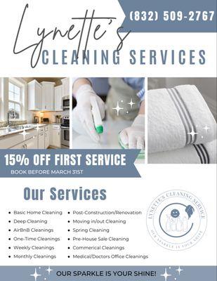 Let us sweep  the stress away by booking one of our cleaning services to have your home sparkling clean  and guest-ready in no time!