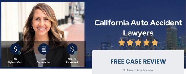 Why Hire Us? California Auto Accident Lawyers with 5 star ratings.