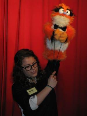 Learn how to perform with rod and mouth puppets at Puppet Showplace!