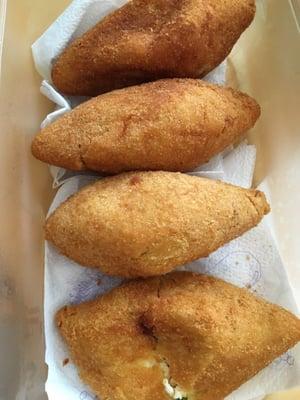 Coxinhas with cheese and catupiry