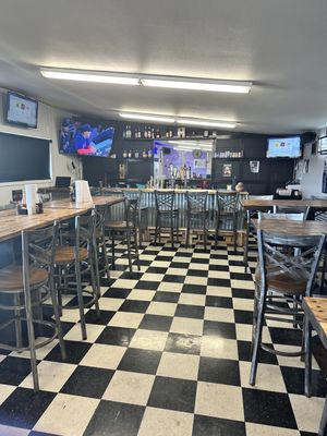 Super clean and spacious bar