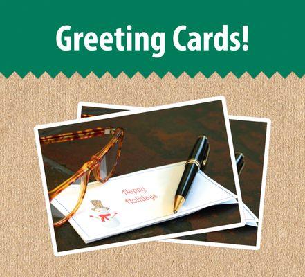 Send one of a kind greeting cards to friends and family!