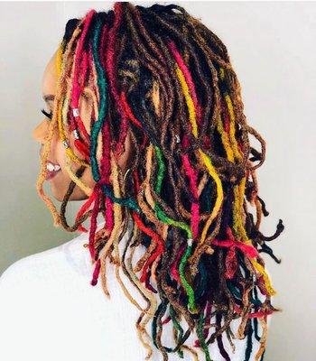 SpRing ForWard with MoNature NatuRal HaiR!!!! Add ColoR to YouR Locs this Spring; Give your LocS Some Zing!!!!