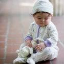 TRENDY ORGANIC BABY CLOTHES. Soft GOTS certified cotton is a sweet choice for baby.