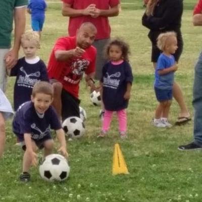 Soccer season at Fun Sports.