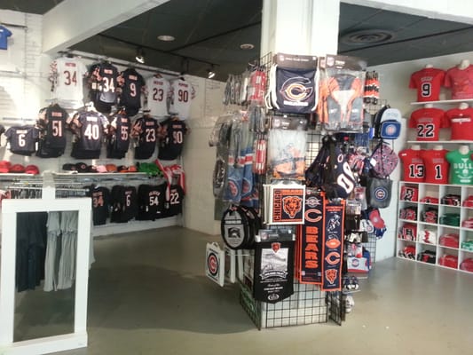 Inside Clark Street Sports Fox Valley Mall Location