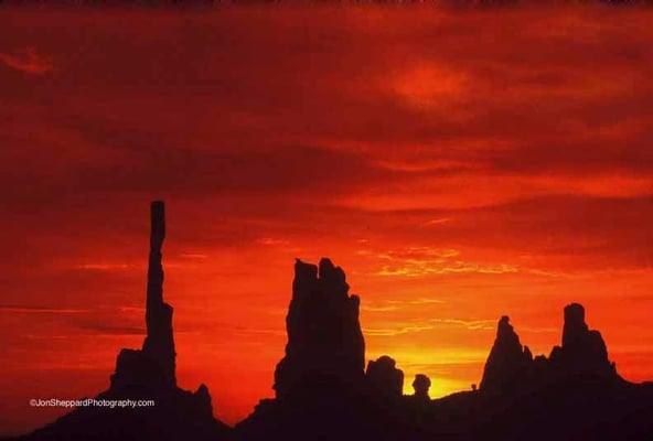 Monument Valley is Navajo land and it is a whole world to itself.