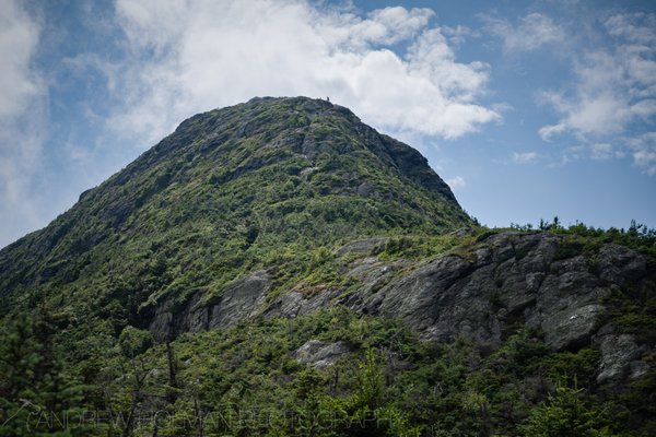 hiking up the Hellbrook trail