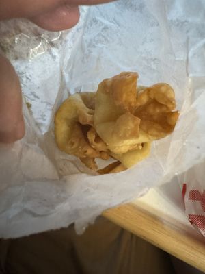 Cream cheese wonton