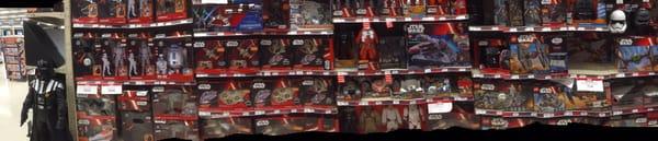 Loaded up on Star Wars toys for Force Awakens & Christmas (and jacked up the prices!)