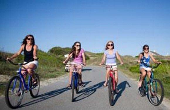 A bike ride on Bald Head Island