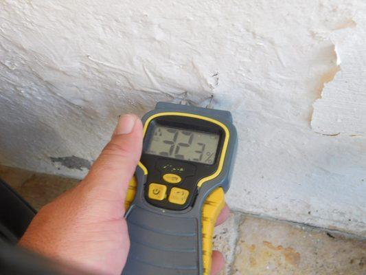 Is there moisture in your walls?