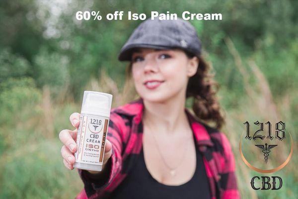 60% off Iso Pain Cream