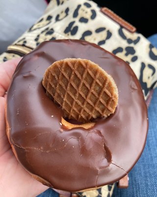 Stroopwafel donut