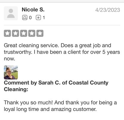 Reviews from my clients