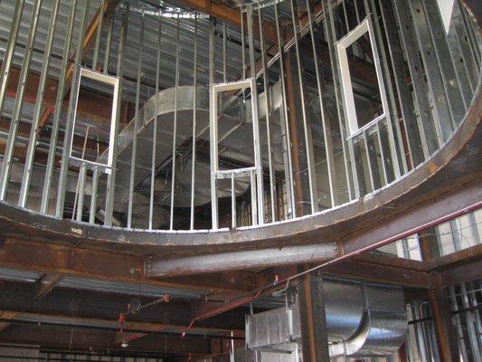 Inside Grand Canyon Skywalk mechanical room