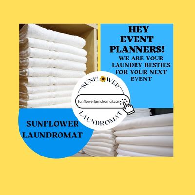 Event planners biggest helper! We are opening up our bulk commercial deals to all event planners who need their event decor cleaned.