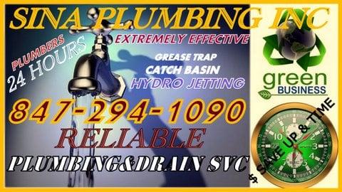 A+ BBB RATING SINA PLUMBING,DRAIN SERVICES