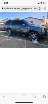 2008 Escalade Repo status