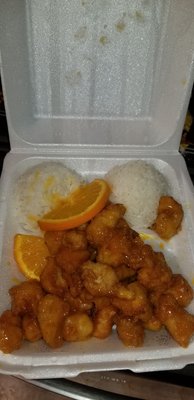 Orange chicken