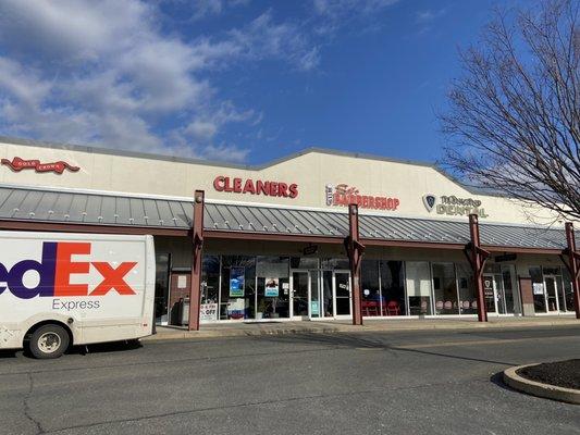 Exterior- this has been a dying shopping center fighting to come back and is having some success it seems