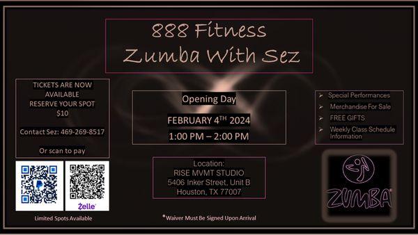 Opening special Feb 4th 2024, reserve your spot $10 only