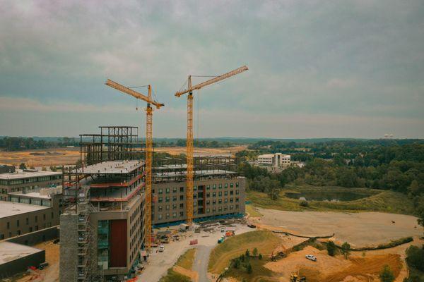 Steel Erection Project - North East Georgia Medical Center