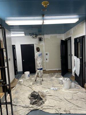 CHICO POLICE DEPARTMENT PREMIUM SUITES REPAINT