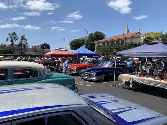 Fun at the annual annual Car Show fundraiser! Lots of cool Rides.