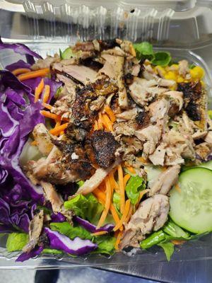 Jerk chicken salad