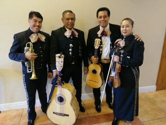 Mariachi Jazmin performing for Pastor Appreciation Day at Words of Life Church.