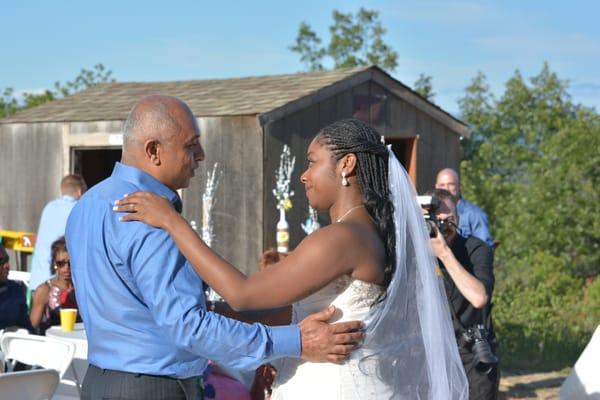 Father and Daughter dance.......