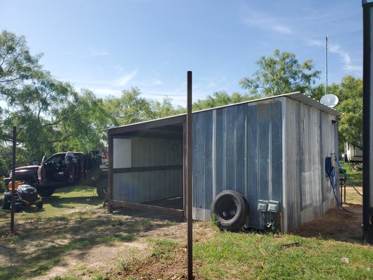 Old shed to office conversion