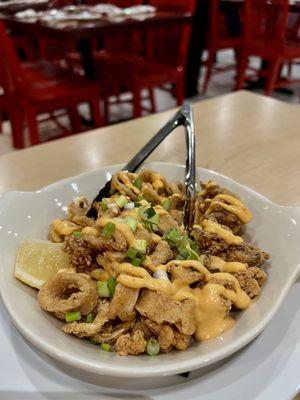 Fried calamari