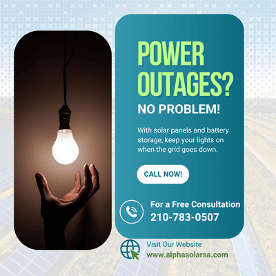 Are You Prepared for a Power Outage? 

When the unexpected happens, don't be left in the dark!