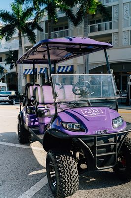 The Cart Shop Golf Cart in Downtown Delray