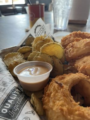 Fried pickles