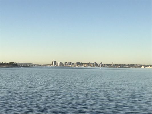 Skyline view from Loews Coronado Bay Resort and Spa