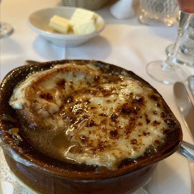 Onion soup. Excellent