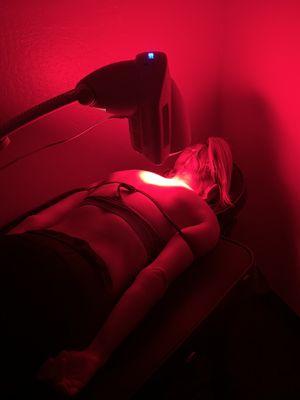 Photobiomodulation for back pain