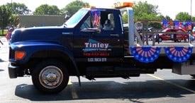 Active in community events! Awesome decorated tow truck!!