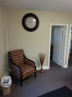 Reception area