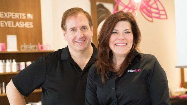 Bette Anne and Tim Duffy are excited and proud to be founding franchise owners of Deka Lash.