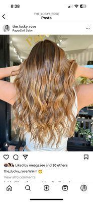 Full balayage