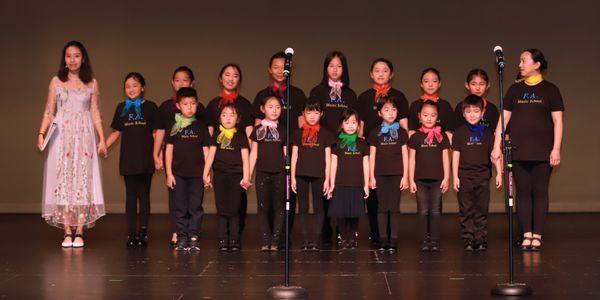 Choir Performance on Sept 30 2018