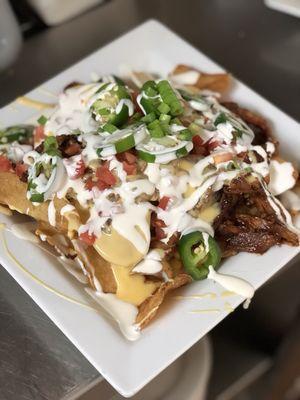 BBQ Pulled Pork Nachos