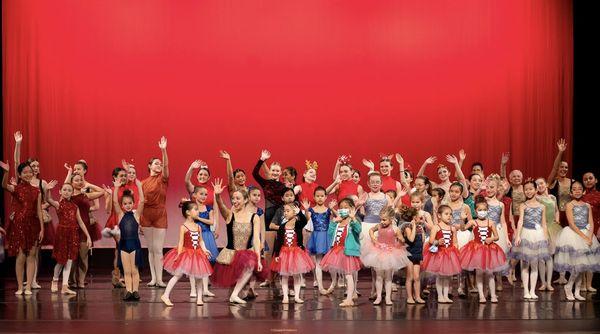 Final bows at our winter showcase performance